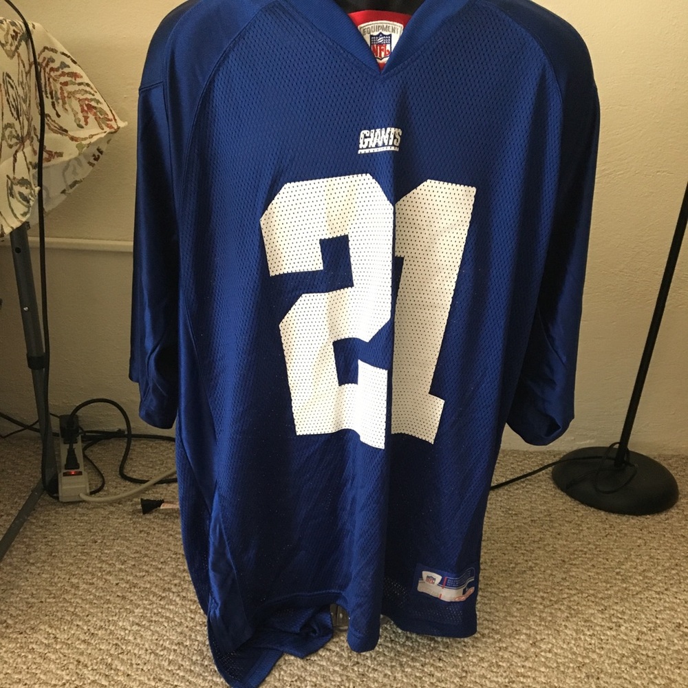 Tiki Barber Giants Jersey